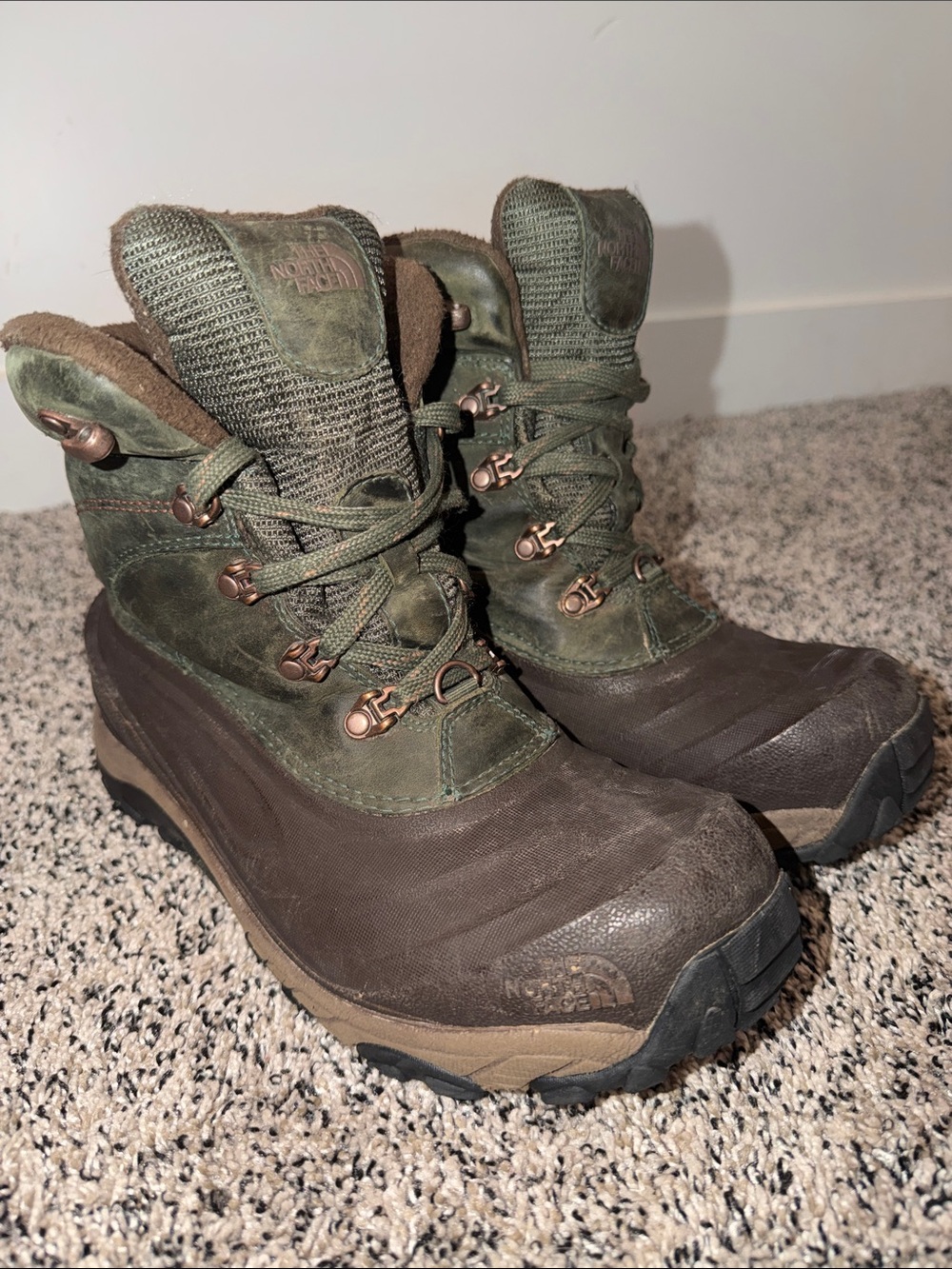 The North Face Heat Seeker Snow Boots Waterproof Men's Size 9